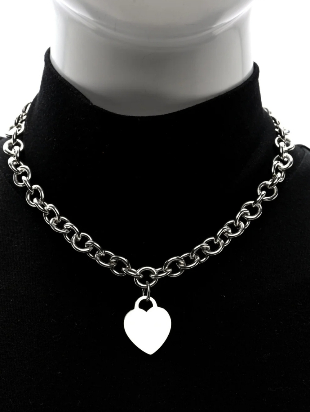 Tiffany & Co.  ✨️ Women's Silver 925 Heart Charm Chain Necklace